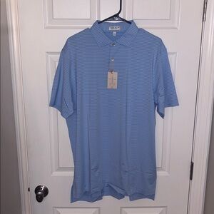 Peter Millar Men’s Summer Comfort Golf Polo NWT Sz Large Retail $140